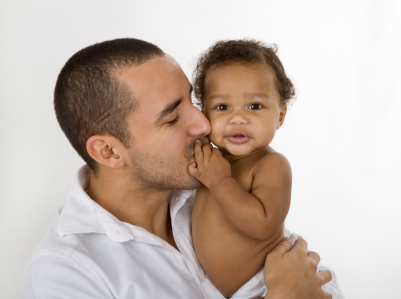 Père avec bébé